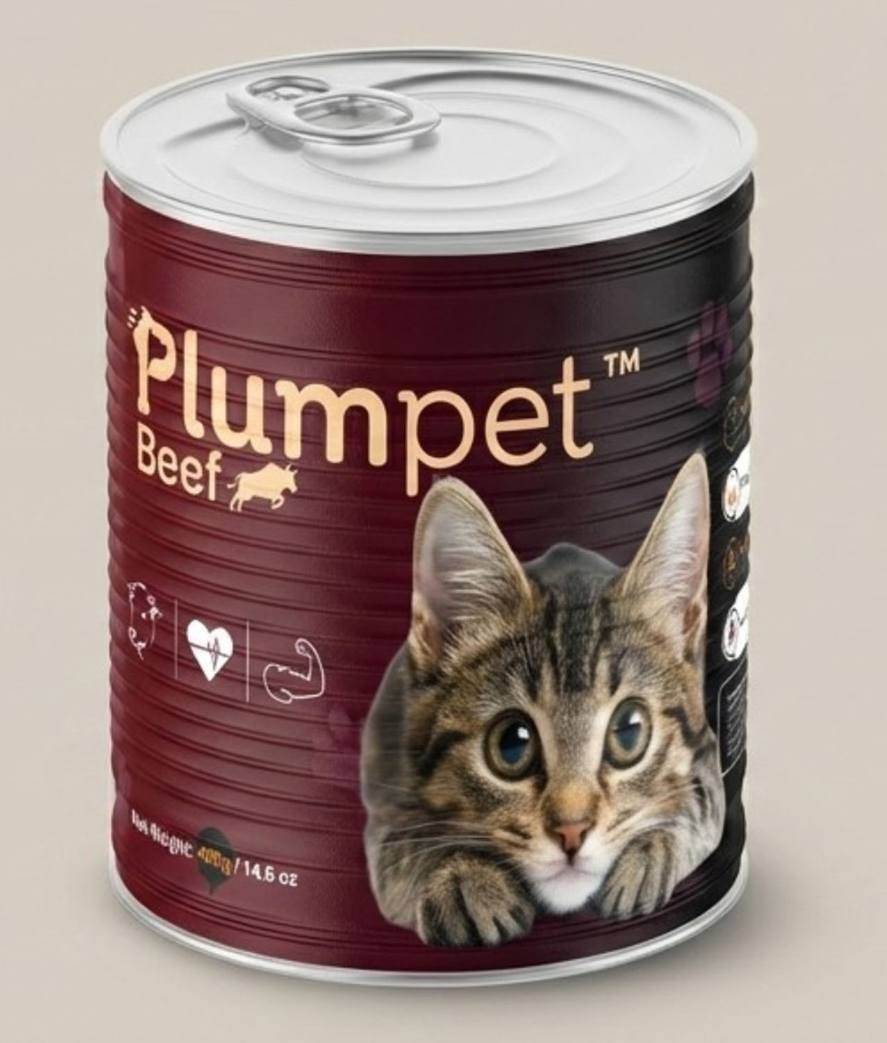 Plumpet Beef Wet Cat Food