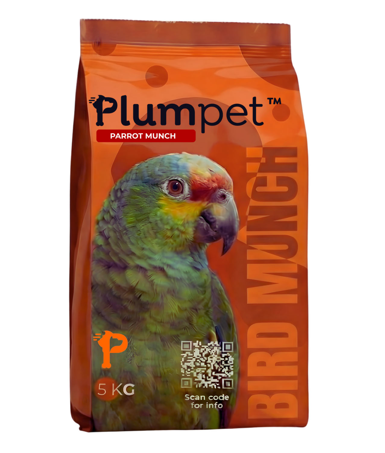 Plumpet Parrot Munch Bird Food